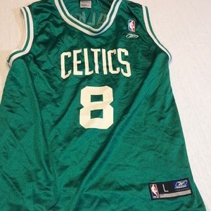 Green Celtics Nba Jersey Antoine Walker Kids Large